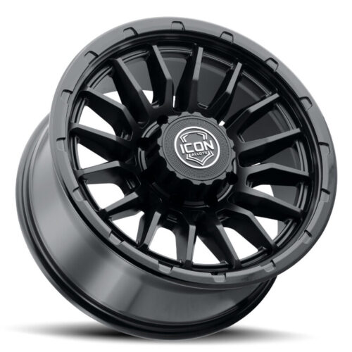 ICON Alloys Cajon 20x9 / 8x180 / 12mm / 5.5in BS Double Black Wheel - Image 3