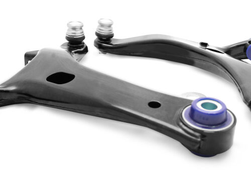 SuperPro 2005 Subaru Legacy i Front Lower Control Arm Set w/ Bushings - Image 7