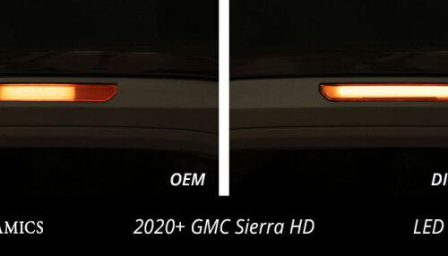 Diode Dynamics 20-21 Sierra 2500/3500 HD LED Sequential Sidemarkers Smoked Set - Image 3