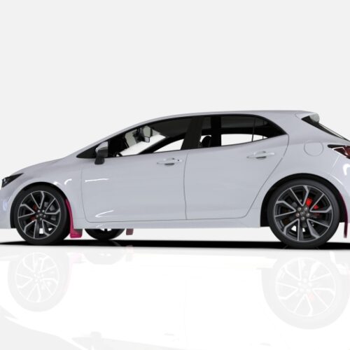 Rally Armor 22-26 Subaru WRX Pink Mud Flap BCE Logo - Image 4