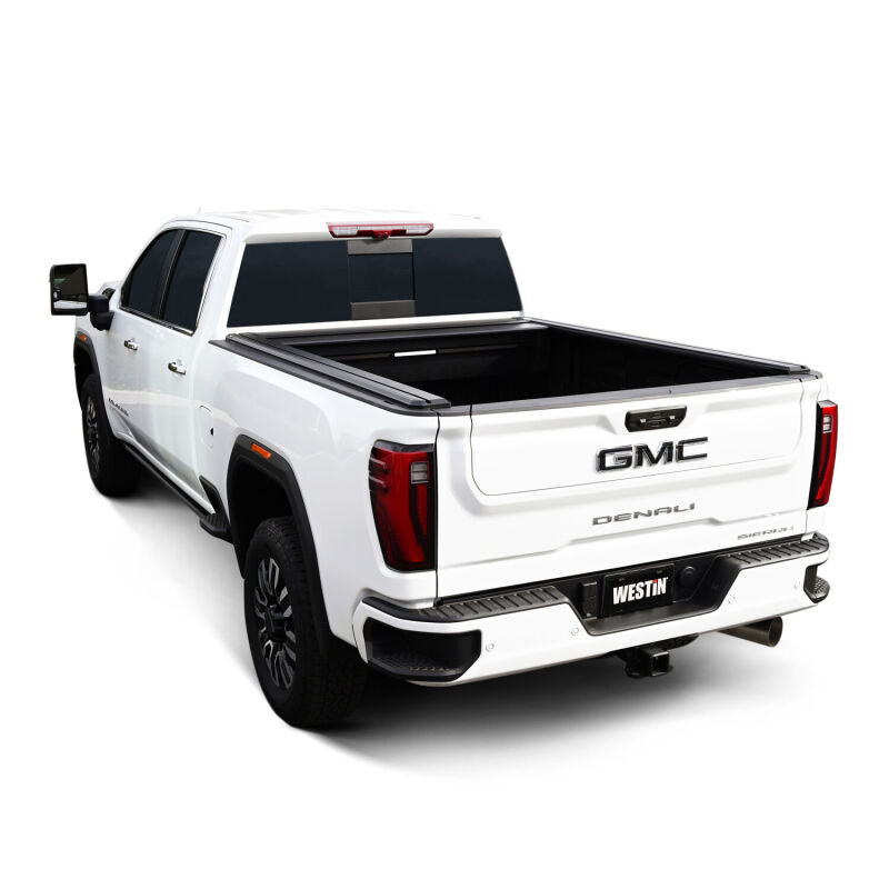 Westin 20-26 GM Silverado/Sierra 2500/3500 6.5ft Bed Electric Retractable Tonneau Cover - Black - Image 10