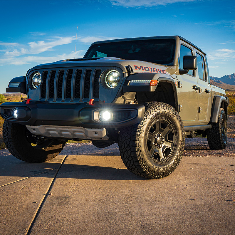 Nacho Lighting Jeep JL/JT Nacho SAE Only White Plug N Play Fog Light Kit (Bumper Kit) - Image 6