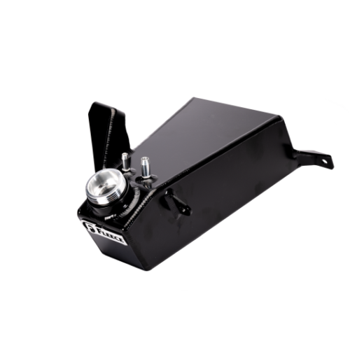 Fleece Performance 19-24 Ram 2500-3500 Cummins 6.7L Aluminum Replacement Coolant Tank (Black) - Image 2