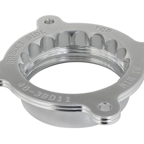 Alternative view of aFe Power Silver Bullet Throttle Body Spacer 10-18 Toyota FJ Cruiser V6 4.0L