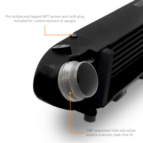 Mishimoto Performance Intercooler - Black for 2024+ Ford Mustang EcoBoost - Image 8