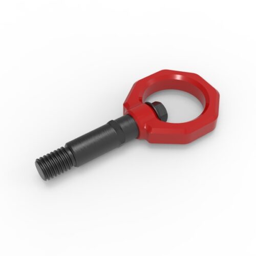 aFe Power Control Rear Tow Hook Red 20-21 Toyota GR Supra (A90) - Image 3
