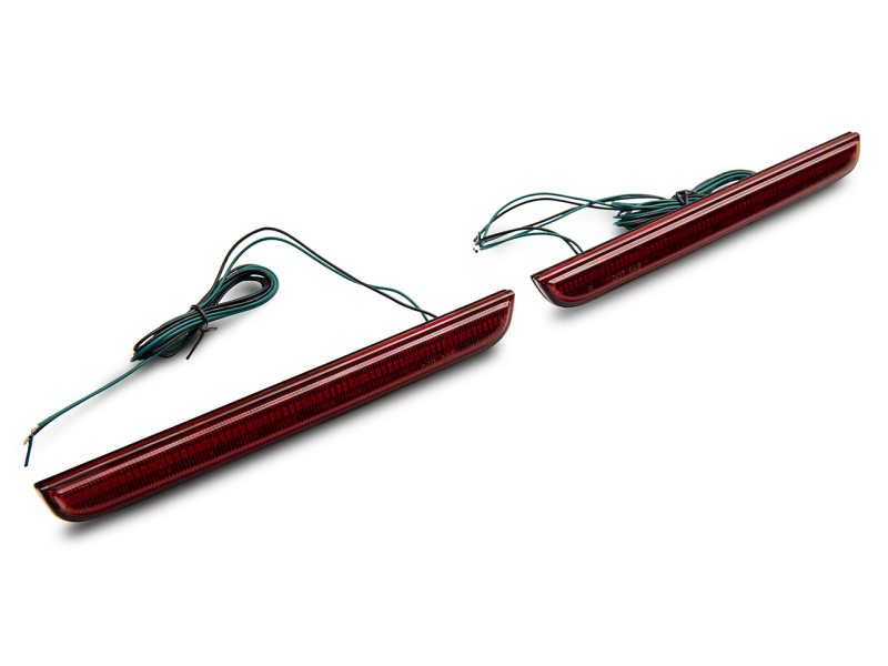 Raxiom for 2015-2023 Dodge Challenger Axial Series LED Rear Bumper Reflector Lamps