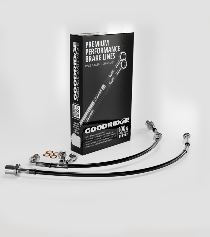 Goodridge 05-19 Chrysler 300 Stainless Steel Rear Brake Lines - Image 2