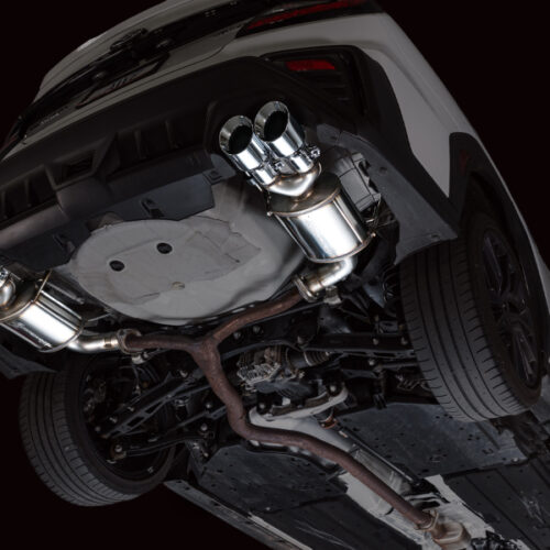 AWE Tuning Touring Edition Axle-Back Exhaust - Chrome Silver Tips for 22-25 Subaru VB WRX - Image 8