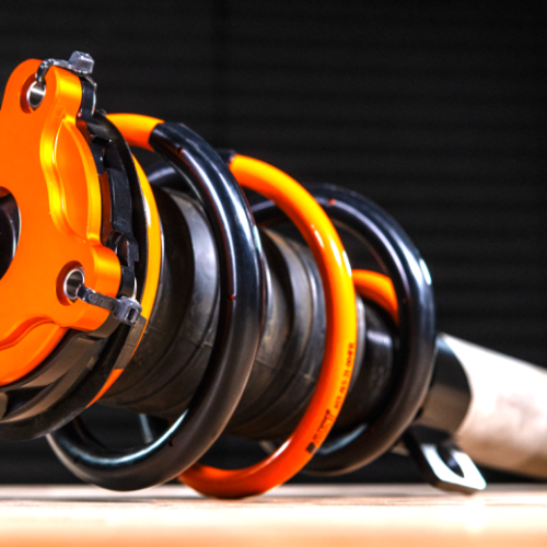 Alternative view of AST 2022+ BMW M2(G87)/2020+ M3(G80)/2021+ M4 (G82) Adjustable Top Mount Camber Plates - OEM Damper