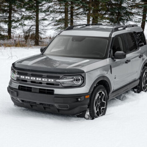 Husky Liners 21-24 Ford Bronco 2/4dr (Excl. Raptor) Aeroskin Hood Protector - Smoke - Image 4