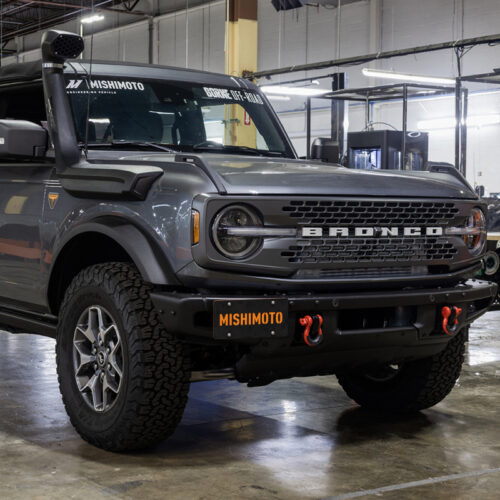 Mishimoto 2021+ Ford Bronco Modular Bumper License Plate Relocation - Image 7