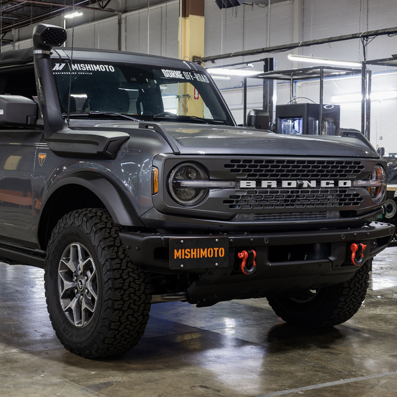Mishimoto 2021+ Ford Bronco Modular Bumper License Plate Relocation - Image 7