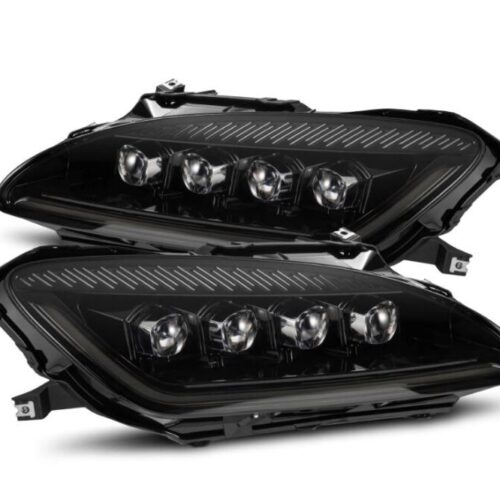 AlphaRex 99-09 Honda S2000 NOVA-Series Projector LED Headlights - Alpha-Black