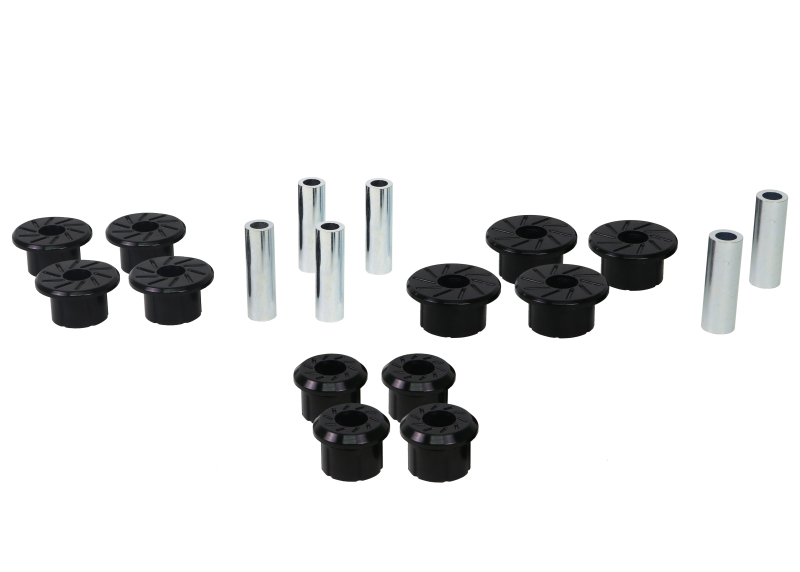 Whiteline 1999-2018 Chevrolet Silverado 1500 Spring - Eye Front/Rear And Shackle Bushing - Image 3