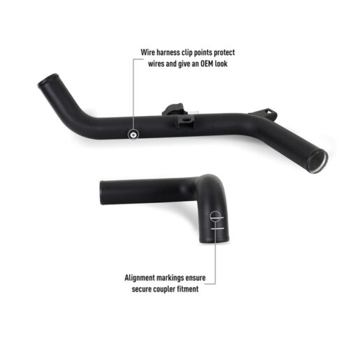 Mishimoto 21+ Bronco 2.7 Stock Location INT Kit MWBK Pipes BK Cooler - Image 7