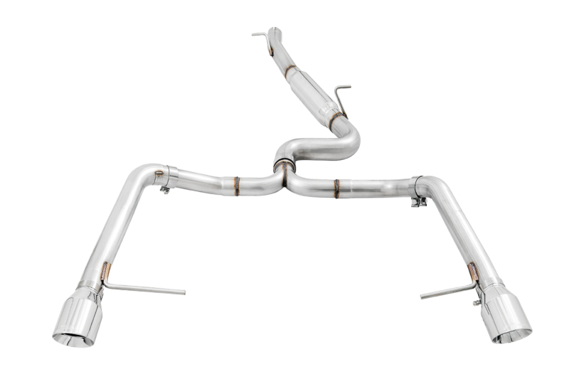 AWE Tuning Track Edition Exhaust - Polished Silver Tips for VW MK7 Golf Alltrack/Sportwagen 4Motion - Image 2