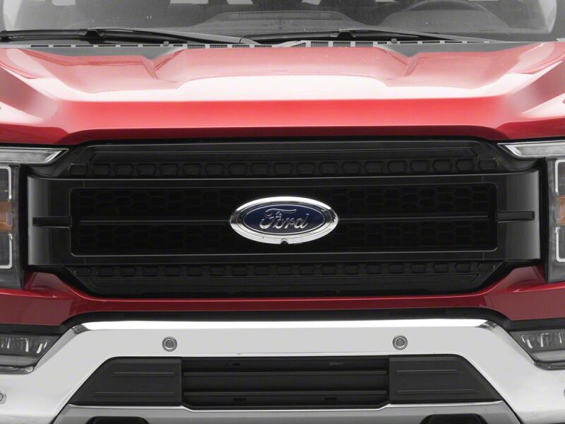 Raxiom for 2021-2023 Ford F-150/ Exc.Raptor CXR Series LED Upper Replacement Grille with White DRL- Black - Image 10