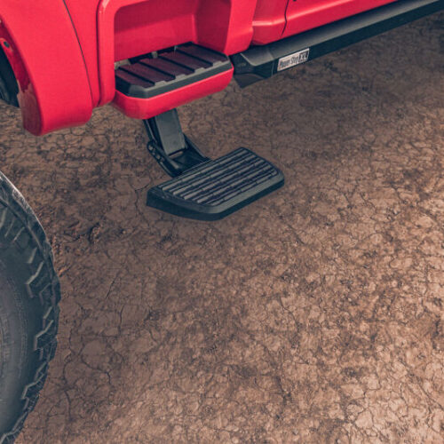 Alternative view of AMP Research BedStep2 - Black for 2023 Ford F-250/350 SuperDuty All Beds Passenger Side ONLY