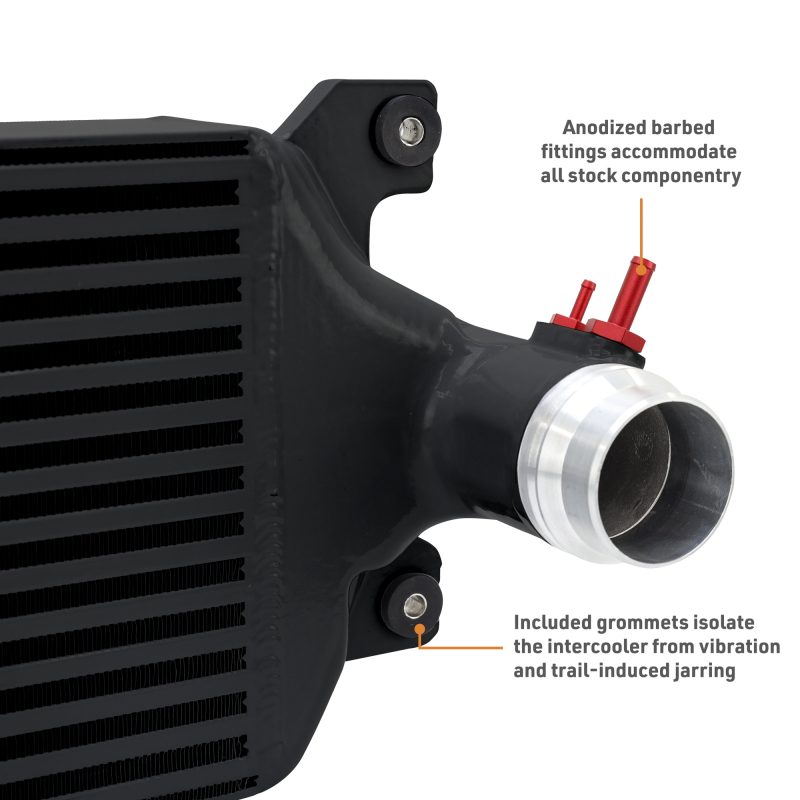 Mishimoto Performance Intercooler - Black for 2024+ Toyota Tacoma - Image 4