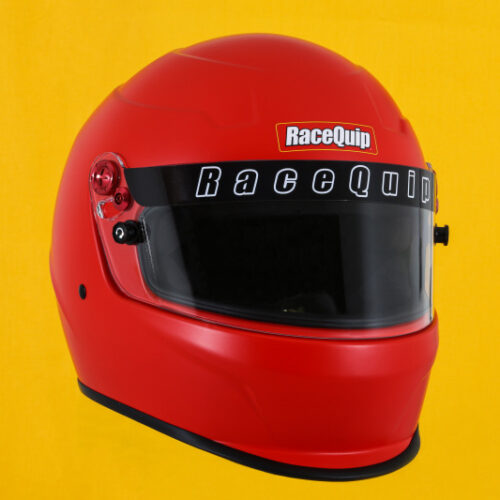 Alternative view of RaceQuip PRO25 SA2025 CORSA RED LRG HELMET