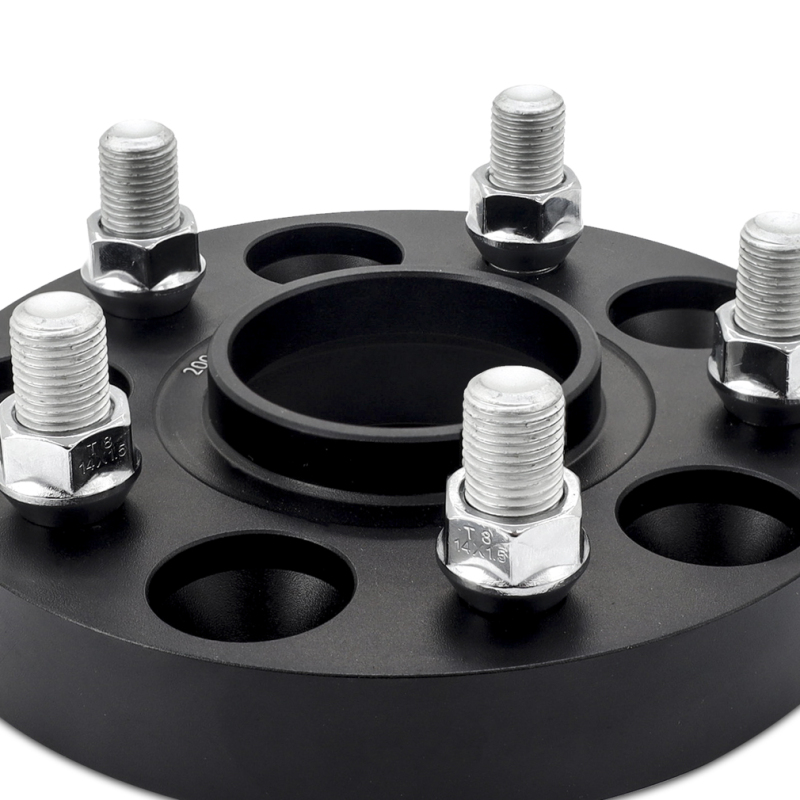 Mishimoto Wheel Spacers - 5x120 - 64.1 CB - M14 x1.5 - 20mm - BK - Image 3