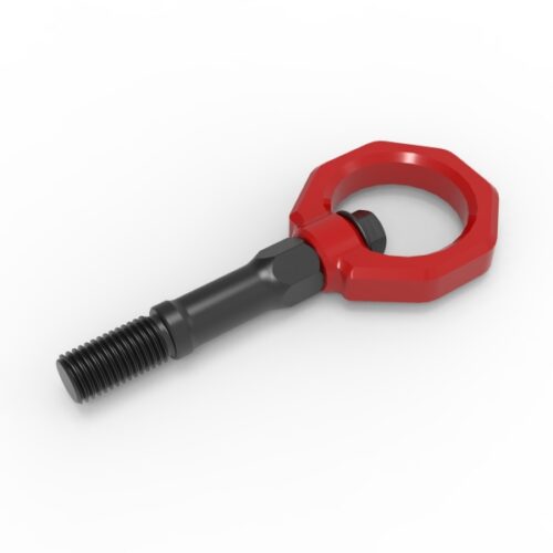 aFe Power 20-24 Chevrolet C8 Corvette Rear Tow Hook - Red - Image 3