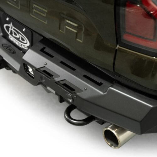 Alternative view of Addictive Desert Designs for 2024+ Ford Ranger Raptor Phantom Rear Bumper