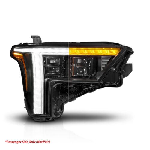 Alternative view of ANZO 22-24 Toyota Tundra (w/Factory LED Refl.) Z-Series Full LED Proj Headlights - Pass. Side ONLY