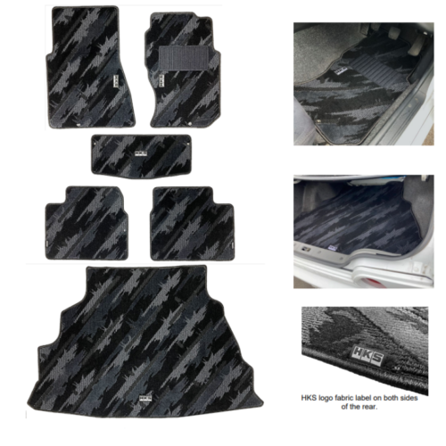 HKS 53001-AN036 FLOOR MATS BNR32 FULL SET OCT RHD