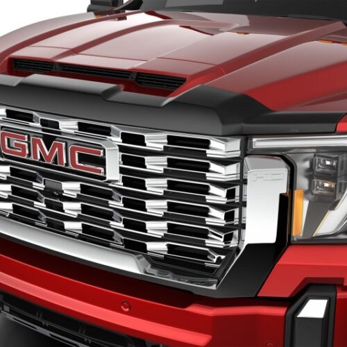 Husky Liners 19-24 GMC Siera 1500 Aeroskin Hood Protector - Smoke - Image 4