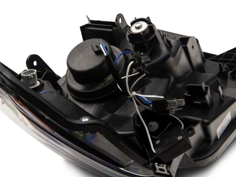 Raxiom for 2014-2021 Toyota Tundra Axial Series Projector Headlights w/ LED Bar- Black Housing (Clear Lens) - Image 5