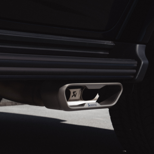 Akrapovic Tail Pipe Set (Titanium) for 2025 Mercedes-AMG G63 (W465)