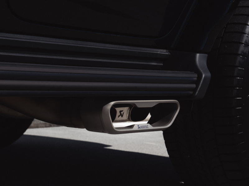 Akrapovic Tail Pipe Set (Titanium) for 2025 Mercedes-AMG G63 (W465)