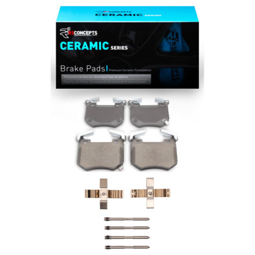 R1 Concepts for 2018-2025 Genesis G70 Rear R1 Ceramic Pads & Hardware Kit