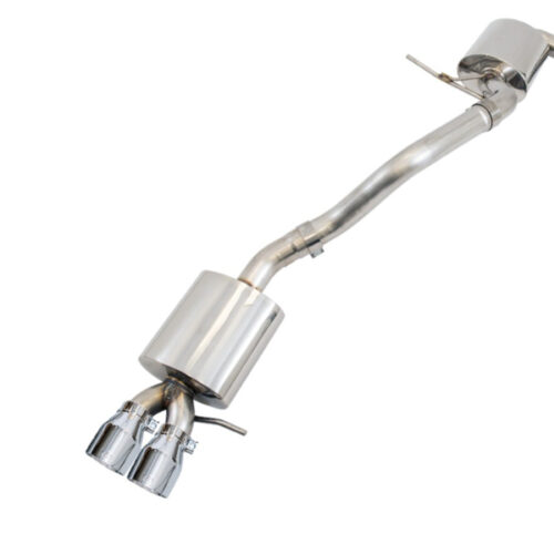 AWE Tuning Touring Edition Exhaust - Chrome Silver Tips for 09-14 Volkswagen Jetta Mk6 1.4T