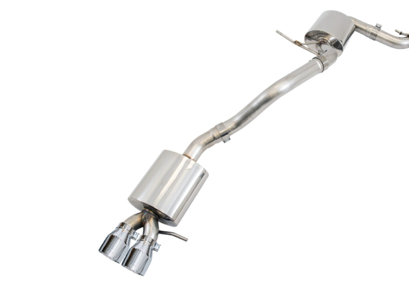 AWE Tuning Touring Edition Exhaust - Chrome Silver Tips for 09-14 Volkswagen Jetta Mk6 1.4T