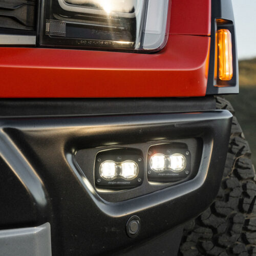 Baja Designs for 21-22 Ford F-150 Raptor S2 SAE Dual Fog Pocket Light Kit - Clear - Image 3