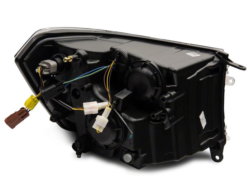 Raxiom for 2009-2018 Dodge RAM 1500/2500/3500 Axial Headlights w/ SEQL LED Bar- Black Housing (Clear Lens) - Image 7