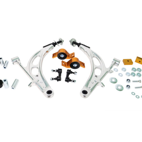 Whiteline 93-07 Subaru Impreza Front Lower Street Performance Alloy Control Arm Kit - Image 3