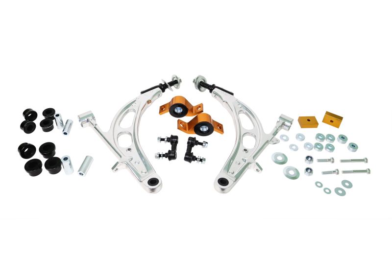 Whiteline 93-07 Subaru Impreza Front Lower Street Performance Alloy Control Arm Kit - Image 3