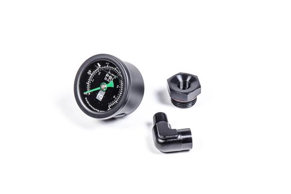 Radium Engineering 08-17 Subaru WRX STI Fuel Pressure Gauge w/ 8AN ORB Adapter - Image 2