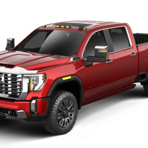 Husky Liners 19-24 GMC Siera 1500 Aeroskin Hood Protector - Chrome - Image 3