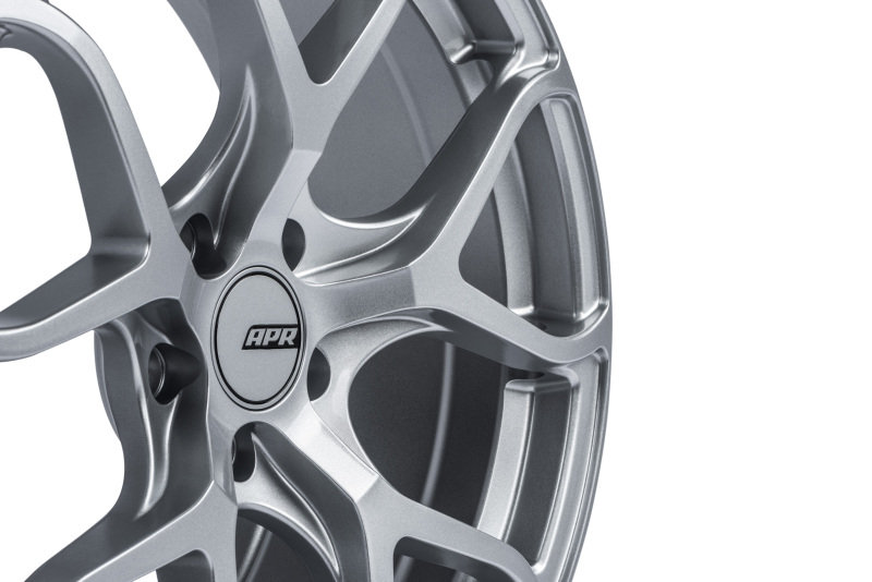APR A01 Flow Formed - 19x8.5 - 5x112 - ET45 - 66.5mm Center Bore - Hyper Silver Wheel - Image 3