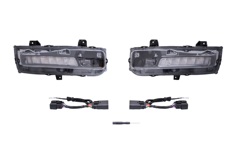 Diode Dynamics Elite Series Combination Fog Lamp for 18-21 Ford Mustang - Cool - White (Pair) - Image 7
