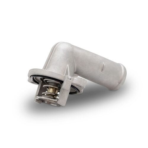 Alternative view of Mishimoto Thermostat with Housing for 12-18 Jeep Wrangler JK 82 Degree