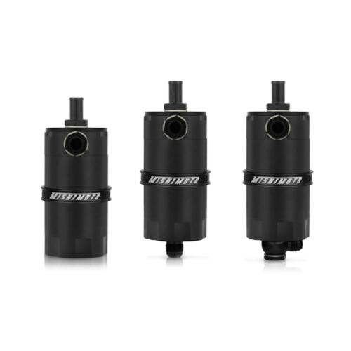 Mishimoto Universal Baffled Oil Catch Can - Black - Image 7