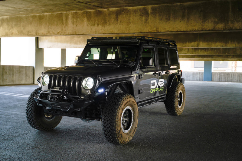 DV8 Offroad 2018+ Jeep Wrangler JL Light Bar Mount - Image 4