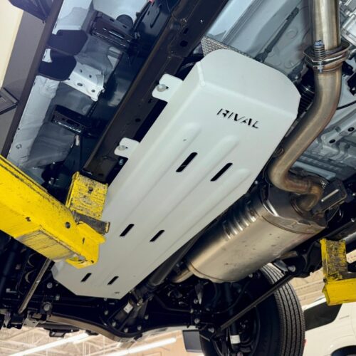 Rival 25-26 Toyota 4Runner Aluminum Gas Tank Skid Plate - Image 4