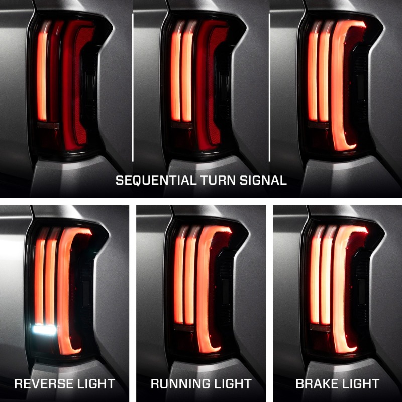 Form Lighting 24-26 Toyota Tacoma LED Tail Lights Red (pair) - Image 2